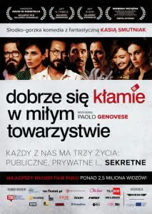 Plakat filmu "Dobrze się kłamie w miłym towarzystwie"