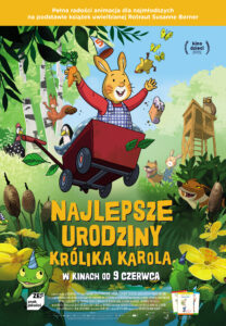 Plakat filmu "Najlepsze urodziny Królika Karola"