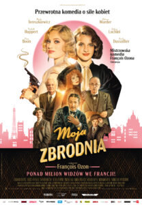 Plakat filmu "Moja zbrodnia"