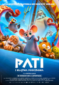 Plakat filmu "Pati i klątwa Posejdona"