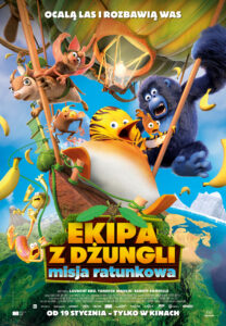 Plakat filmu "Ekipa z dżungli. Misja ratunkowa"