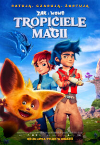 Plakat filmu "Zak i Wowo: Tropiciele magii"