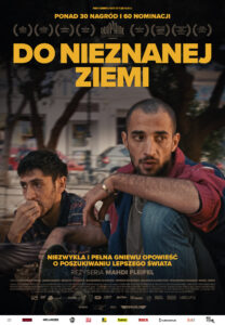 Plakat filmu "Do nieznanej ziemi"