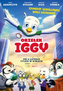 Plakat filmu "Orzełek Iggy"
