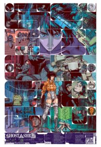 Plakat filmu "Ghost in the Shell"